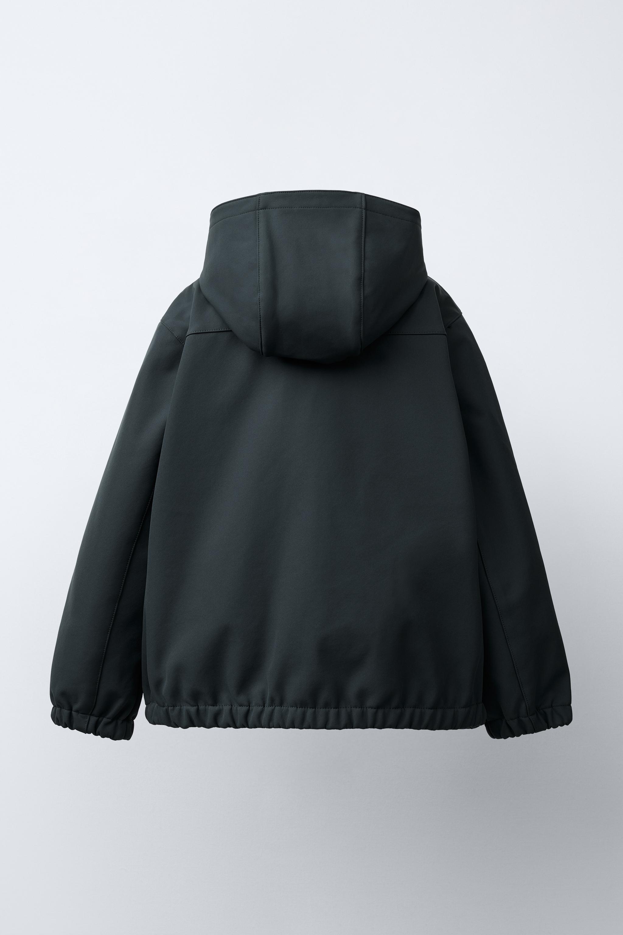 HOODED TECHNICAL JACKET